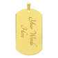 YOU ARE MY EVERYTHING MILITARY NECKLACE FOR HUSBAND, WIFE, SOULMATE, GIRLFRIEND, BOYFRIEND