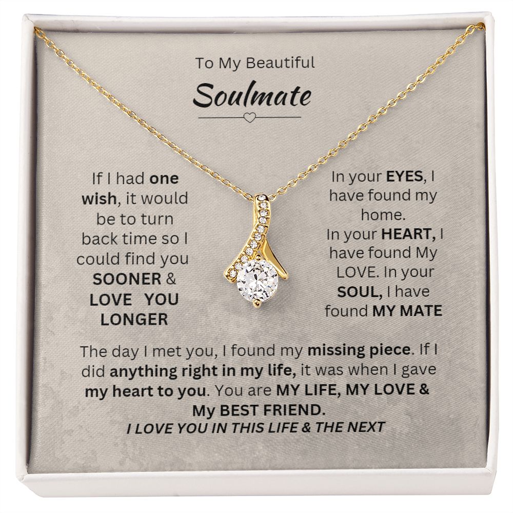 To My Beautiful Soulmate