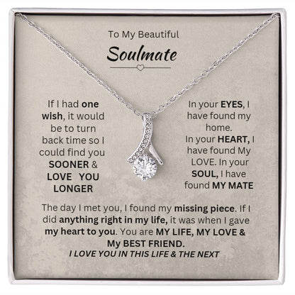 To My Beautiful Soulmate