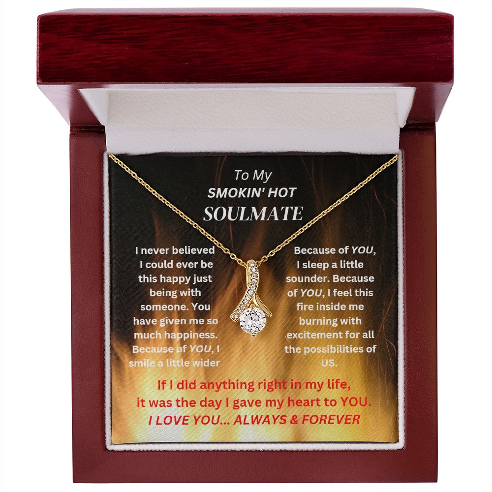 TO MY SMOKIN" HOT SOULMATE NECKLACE