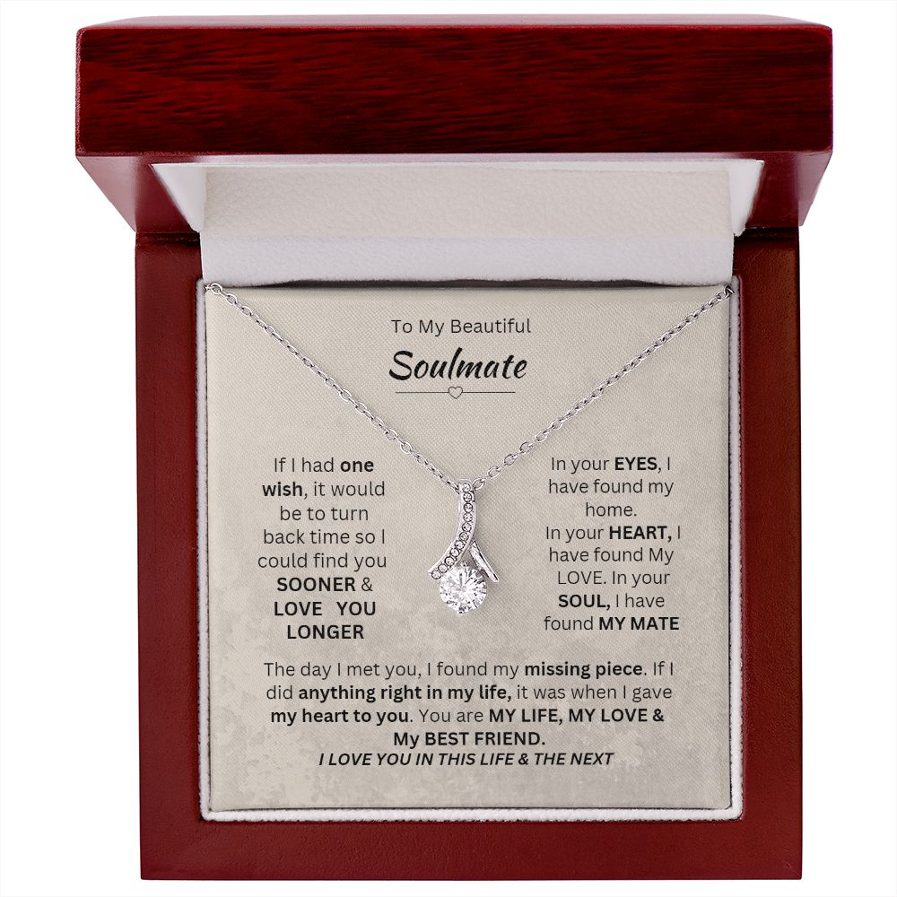To My Beautiful Soulmate