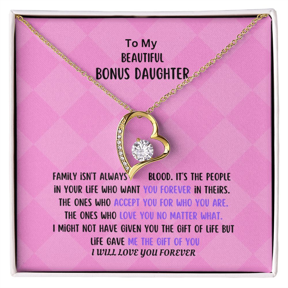 To My Beautiful Bonus Daughter